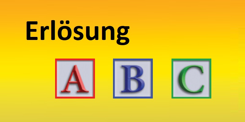 Erlösung ABC